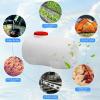 WAZHOU Thick Water Containers Plastic Water Tank Outdoor Rainwater Collector Car Portable Hand Bucket Camping & Hiking Water Storage Containers(150L) view 4