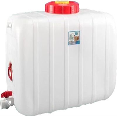 YXCUIDP 25L/50L/100L/150L/200L /300L Thick Plastic Water Tank,Water Container,Emergency Water Barrel Container with Spigot,Outdoor Hiking Hurricane Emergency Water Tank(100L)