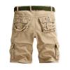 Day Today 2024 Shorts Men Cargo Shorts Black Cargo Pants Big Tall Mens Cargo Shorts with Zipper Pockets Jean Shorts Men Baggy Pocket Side Cargo Pants Man view 2