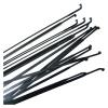 USSONGLIANGBO 12pcs Free Alloy Brass Nipples Pillar Spokes Flat Blade J-Bend Stainless Steel for Bicycle Road for MTB Bike Wheels Parts(294mm) view 1
