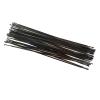 USSONGLIANGBO 12pcs Free Alloy Brass Nipples Pillar Spokes Flat Blade J-Bend Stainless Steel for Bicycle Road for MTB Bike Wheels Parts(294mm) view 3