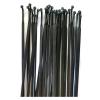 USSONGLIANGBO 12pcs Free Alloy Brass Nipples Pillar Spokes Flat Blade J-Bend Stainless Steel for Bicycle Road for MTB Bike Wheels Parts(294mm) view 4