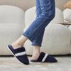MAXTOP Mens Slippers Cozy Memory Foam Warm House Bedroom Shoes with Anti-Skid Sole Indoor and Outdoor Slippers for Women and Men Size 9 10 Blue view 2