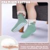 DOSKONI Baby Toddlers Non Slip Socks with Grippers Cotton Crew Gift Grips Socks for Kids Boys Girls 6 Pairs Animal A, 3-5 Year Old view 4