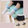 DOSKONI Baby Toddlers Non Slip Socks with Grippers Cotton Crew Gift Grips Socks for Kids Boys Girls 6 Pairs Car, 6-12 Months view 2
