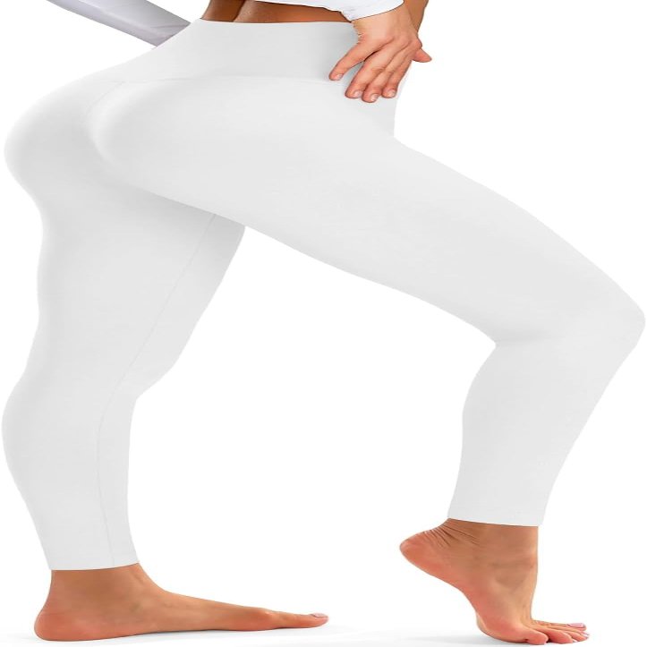BLUEENJOY Leggings for Women - High Waisted Full Length Buttery Soft Yoga Pants for Workout Athletic Daily
