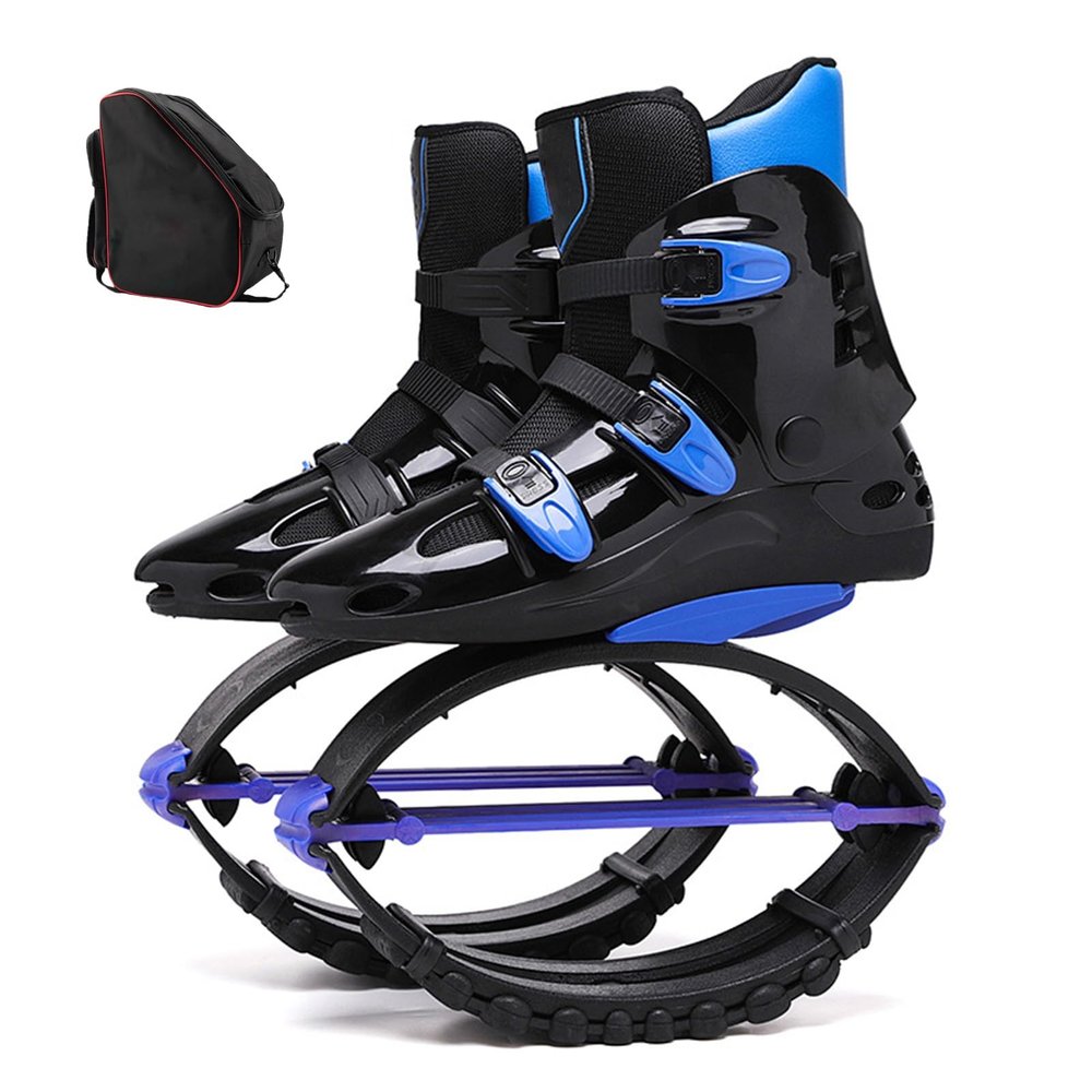 CYHTYM Kangaroo Jump Shoes Indoor and Outdoor Fitness Jump Shoes, Training Anti Gravity Boots for Both Male and Female Teenagers(Small)