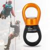 QANYEGN Climbing iversal Wheel, iversal Wheel Rotation Fixed Connector, Swing Swivels Rotational Hook for Rock Climbing view 2