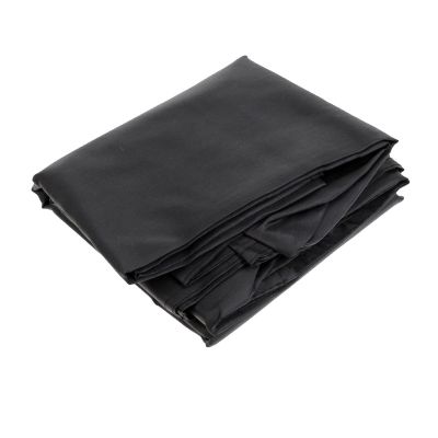 Camping Tent Waterproof Ground Sheet Camping Tent Footprint with Anchor Holes (Color : Black) (Black)