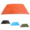 Camping Tent Waterproof Ground Sheet Camping Tent Footprint with Anchor Holes (Color : Black) (Black) view 3