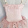 Children's Ballet Skirt, Girls' Dance Dress, Tight Gauze Skirt, Ballet Dancer Costume, Stage Collective Performance Costume (US, Age, 9 Years, 10 Years, Pink 2) view 4
