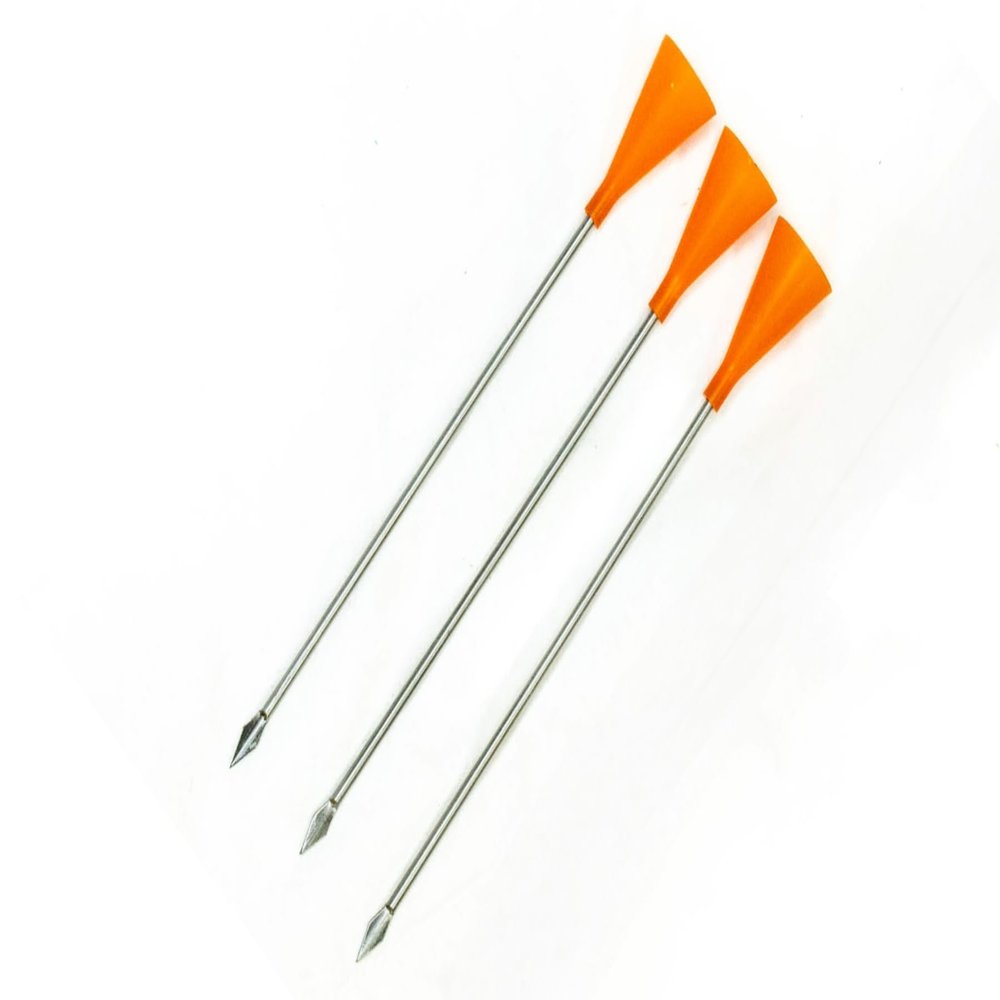 Slock Master Practice Blow Gun Darts, .625 Big Bore Caliber, 24 Darts for Practice, Birds, Rats, and Small Prey.