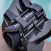 Aquastrength Aquatic Resistance Fins | Increase Drag for Strength & Toning | Pool Fitness Water Leg Weights | Quick Start Guide and Online Programs. (Black) view 3
