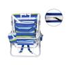 Ultimate Lay Flat Backpack Beach Chair for Adults with Cooler Bag, Low Seat view 3