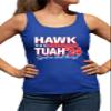 Large Royal Women Fitted Hawk Tuah Spit On That Thang '24 Funny Sleeveless Tank Top T-Shirt view 2