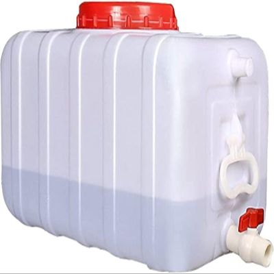 YXCUIDP Water Storage Water Tank with Tap Thickened Portable Household Water Tank for Camping Hiking Climbing Travel Outdoor Activities(200L)