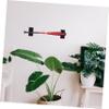 HANABASS 4pcs Baseball Bat Display Holder Strong Load-bearing Capacity Wall Mount Rack for Easy Storage and for Home Black view 2