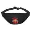 Gdiebdid Where My Hose At Fireman Waist Bag Adjustable Strap For Men&Women For Travel Hiking Running Outdoor Sports, Black, BYB0003 view 1