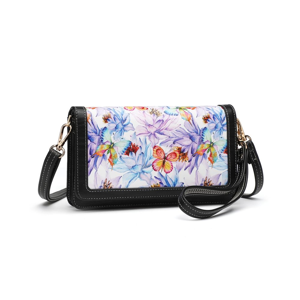 ANFUMAN Crossbody Bags For Women Wristlet Wallet Phone Purse Shoulder handbags Multi-Function Small RFID Clutch Card Holder