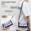 ANFUMAN Crossbody Bags For Women Wristlet Wallet Phone Purse Shoulder handbags Multi-Function Small RFID Clutch Card Holder view 2