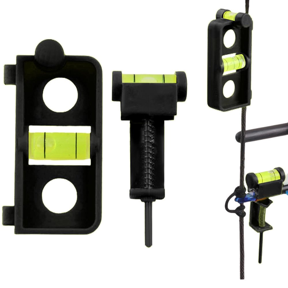 Compound Bow Level Kit Balance Ruler Composite Pulley Adjustment D Ring Position Vertical Horizontal Archery Arrow Leveling Bubble
