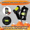 Compound Bow Level Kit Balance Ruler Composite Pulley Adjustment D Ring Position Vertical Horizontal Archery Arrow Leveling Bubble view 4