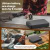 Portable Biometric Gun Locks Box, Upgrade APP Control Car Gun Lock box, Small Pistol Safe Travel Case, Gun Safes for Handgun, Quick Access Gun Box for Single Pistol view 4