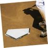 WOONEKY 2pcs Baseball Training Plates for Pitcher Practice Weather Resistant Home Plates with Slip-Resistant Surface Portable Design for Backyard Games and Softball Training view 4