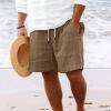 Day Today 2024 Mens 13 Inch Inseam Shorts Mens 8 Inch Shorts Lightweight Pants for Men Apparel Shorts Men Mens Jeans Shorts Relaxed Fit Mens Baggy Loose Cargo Pants Hip view 3