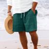 Day Today 2024 Mens Construction Work Shorts Jeans Waist Stretcher 30 X Mens Pants Khaki Shorts Men Stretch Waist Shirts for Men Tops Work Pants for Men Extreme view 2