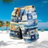 Day Today 2024 Mens Cargo Shorts Size 38 Mens Vacation Shorts Mens Camo Cargo Pants Men Short Swim Men's Long Cargo Shorts Exercise Pants for Men Active Wear Quick Dry Gym view 2