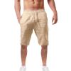 Day Today 2024 Gym Shorts with Zipper Pockets Men Mens Shorts Casual Big and Tall Womens Work Pants Shorts Tall Men Mens Cargo Shorts Below Knee Cargo Joggers Men Mens Jean view 1