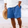 Day Today 2024 Mens Shorts Khaki Men's Big Tall Cargo Shorts Oversized Sweatpants Stretch Shorts Gray Cargo Pants Man Fleece Joggers Men Hiking Shorts for Men view 3