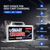 Golf Cart Charger, 18 AMP 36 Volt Golf Cart Battery Charger, 36 Volt Club Car Charger, 1400W Quick Charge for Club Car 3-Pin Round Plug, Fast Heat Dissipation, IP67 Waterproof & Durable Aluminum Shell view 2