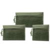 Qavctw 3 Pcs Tactical Admin Pouch Bag with Hook and Loop Tool Storage Bag Snack Pouch Candy Bag Hanging Pouches Backpack Accessory Pouch view 1