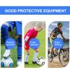 ACAGALA Soccer Shin Guard with Ankle Protector and Adjustable Straps Football Protective Equipment for Kids Youth Adults view 4