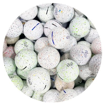 LostGolfBalls.com LostGolfBalls - 48 Recycled & Used Vice Drip for Vice Golf Balls, Mint Condition, AAAAA Quality for Vice Golf Balls, White