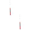 balacoo 2pcs Portable Adjustable Fishing Rod Lightweight Transparent Pole for Outdoor Activities Design Exceptional Sensitivity and Power for Shrimp