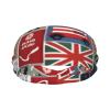 England Symbols Print Non Slip Headbands Sweatbands Fitness Stretchy Unisex Light, Breathable view 2