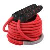 23 FT Long Jump Rope for Kids Adults,Double Dutch Jump Rope,Adjustable Skipping Ropes with High-strength Nylon Braided Rope Core,360Rotation Not Entangled,Long Enough for 4-6 Jumpers.Red view 1
