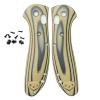 1 Pair G10 Handle Fits for Griptilian 551 550, Scales Handle with 3 Sets Screws DIY Replacement Accessory view 1