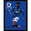 Rangers FC Cifuentes Framed Poster (40cm x 30cm) (Royal Blue/Black) view 1