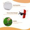 KAIHAOWIN Soccer Rebound Net, 6'x4' Steel Soccer Rebounder with Target, Bounce Back Net for Backyard Soccer Practice Training-Adjustable Angle view 4