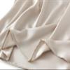 Womens Satin Silk Midi Skirt Fishtail Mermaid High Waist Long Skirts Apricot view 4