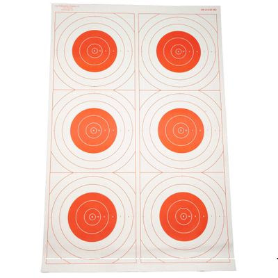 Action TGT BLSEYE Mili RED 100PK