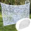 JKSTDPV Army Camouflage Net Lightweight Sun Shade Net 5x10m 6x7m 8x8m 9x12m 10x10m 1.5x2m 2x2m Military Camouflage Netting Camping Hunting Blind Net - White(6x12/20x39ft) view 1