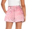 Tongluoye Cherry Blossom Axolotl Girls Shorts Size 14 16 Summer Shorts for Little Girls Flowy Shorts with Pockets Cute Lounge Active Short Pants High Waisted Running Shorts Comfy Kids Clothes view 2