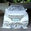 JKSTDPV Large Camouflage Net 33x39ft 10x20ft 6.5x10ft 13x23ft Camo Net White Decoration Netting Snow Camo Netting Garden Sunscreen Nets Camouflage Netting for Camping Shooting Hunting(3x8/10x26ft) view 4