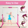 Tepemccu Gymnastics Bar Pad - Protective Sleeve for 1.26" Diameter Gymnastics Bar, Ballet Bar, Uneven Bar, Parallel Bar (Pink) view 4