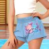 Tongluoye Axolotl Cute Girls Shorts Size 1t 2t High Waisted Shorts for Little Girls Casual Comfy Sport Shorts with Pockets Kids Clothes Breathable Pull On Short Pants Running Dance Activewear view 3
